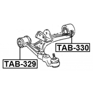 Mounting Control Trailing Arm - FEBEST TAB330