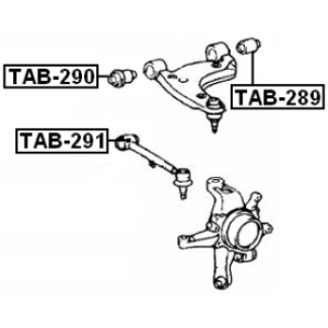 Mounting Control Trailing Arm - FEBEST TAB289
