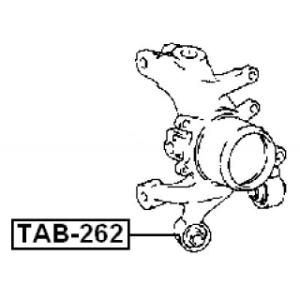 Mounting Control Trailing Arm - FEBEST TAB262
