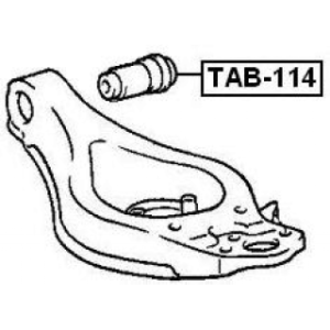Mounting Control Trailing Arm - FEBEST TAB114