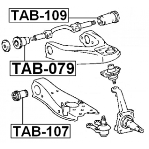 Mounting Control Trailing Arm - FEBEST TAB079