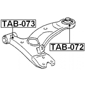 Mounting Control Trailing Arm - FEBEST TAB072