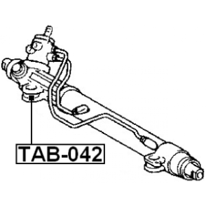 Mounting Steering Gear - FEBEST TAB042