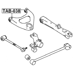 Mounting Control Trailing Arm - FEBEST TAB038