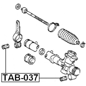 Mounting Steering Gear - FEBEST TAB037