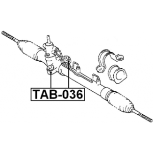 Mounting Steering Gear - FEBEST TAB036