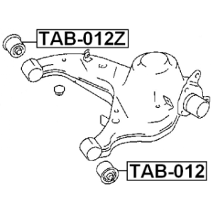 Mounting Control Trailing Arm - FEBEST TAB012Z