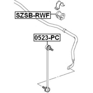 Mounting Stabiliser Bar - FEBEST SZSBRWF
