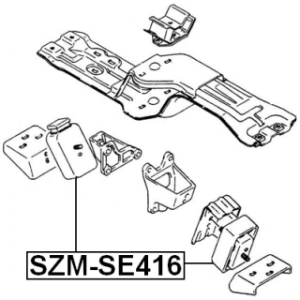 Mounting Engine - FEBEST SZMSE416