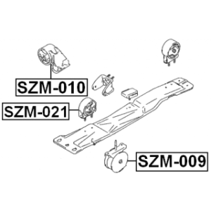 Mounting Engine - FEBEST SZM021