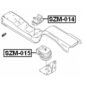 Mounting Engine - FEBEST SZM014