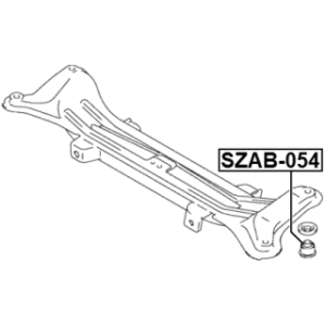 Bushing Axle Beam - FEBEST SZAB054