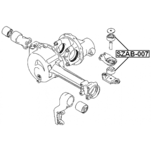 Mounting Differential - FEBEST SZAB007