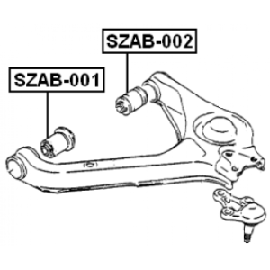 Mounting Control Trailing Arm - FEBEST SZAB001