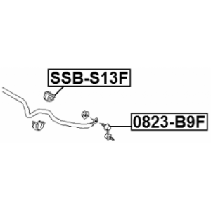 Mounting Stabiliser Bar - FEBEST SSBS13F