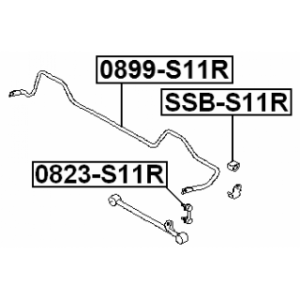 Mounting Stabiliser Bar - FEBEST SSBS11R