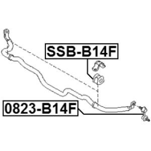 Mounting Stabiliser Bar - FEBEST SSBB14F