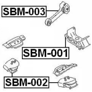 Mounting Engine - FEBEST SBM002