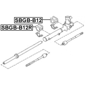 Mounting Steering Gear - FEBEST SBGBB12R