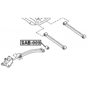 Mounting Control Trailing Arm - FEBEST SAB009