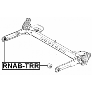 Bushing Axle Beam - FEBEST RNABTRR