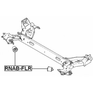 Bushing Axle Beam - FEBEST RNABFLR