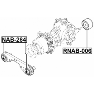 Mounting Differential - FEBEST RNAB006