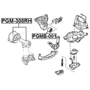 Mounting Engine - FEBEST PGMB001