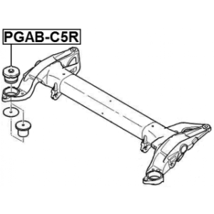Bushing Axle Beam - FEBEST PGABC5R