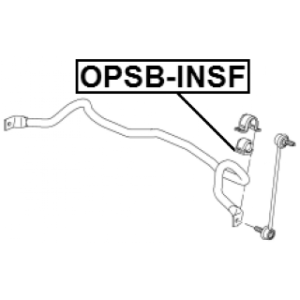 Mounting Stabiliser Bar - FEBEST OPSBINSF