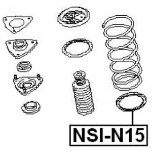 Spring Seat - FEBEST NSIN15