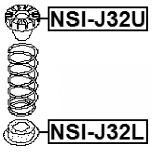 Spring Seat - FEBEST NSIJ32L