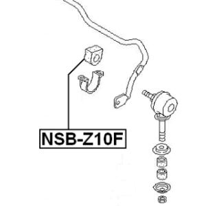 Mounting Stabiliser Bar - FEBEST NSBZ10F