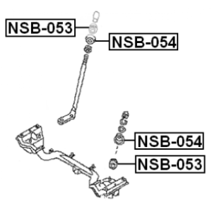 Bush Steering Arm - FEBEST NSB053