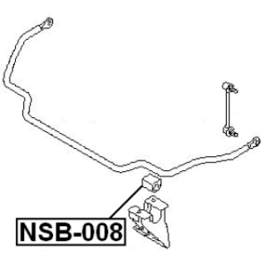 Mounting Stabiliser Bar - FEBEST NSB008