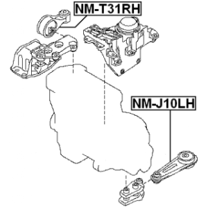 Mounting Engine - FEBEST NMT31RH