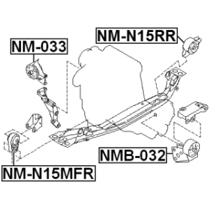 Mounting Engine - FEBEST NMN15RR