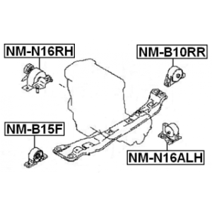 Mounting Engine - FEBEST NMB10RR