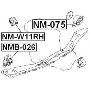 Mounting Engine - FEBEST NMB026