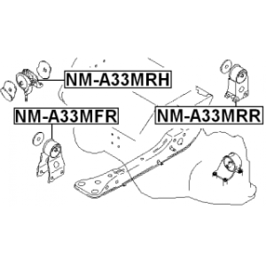 Mounting Engine - FEBEST NMA33MFR