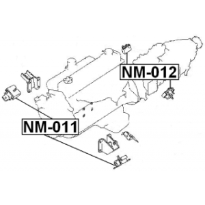 Mounting Engine - FEBEST NM011