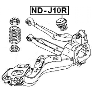 Rubber Buffer Suspension - FEBEST NDJ10R