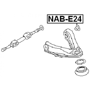 Mounting Control Trailing Arm - FEBEST NABE24
