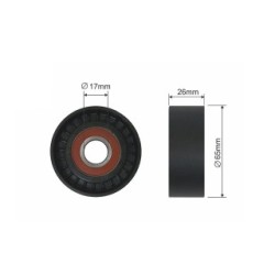 V-ribbed Belt Tensioner Pulley for ALFA ROMEO  FIAT  VAUXHALL &more..