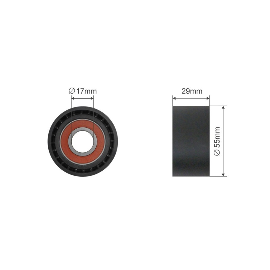 V-ribbed Belt Tensioner Pulley for BMW OE 11287800333