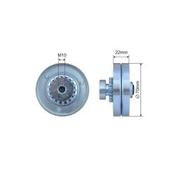 V-ribbed Belt Tensioner Pulley for CHEVROLET AVEO  SPARK OE 96416331