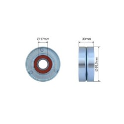 V-belt Tensioner Pulley for FORD TRANSIT OE 1731713