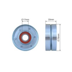 V-ribbed Belt Tensioner Pulley for HONDA ACCORD  CR-V OE 31170-PNA-003