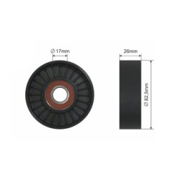 V-belt Tensioner Pulley for KIA OPIRUS OE 231293F000
