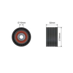 Timing Belt Deflection Pulley guide Pulley for DACIA  NISSAN  VAUXHALL &more..